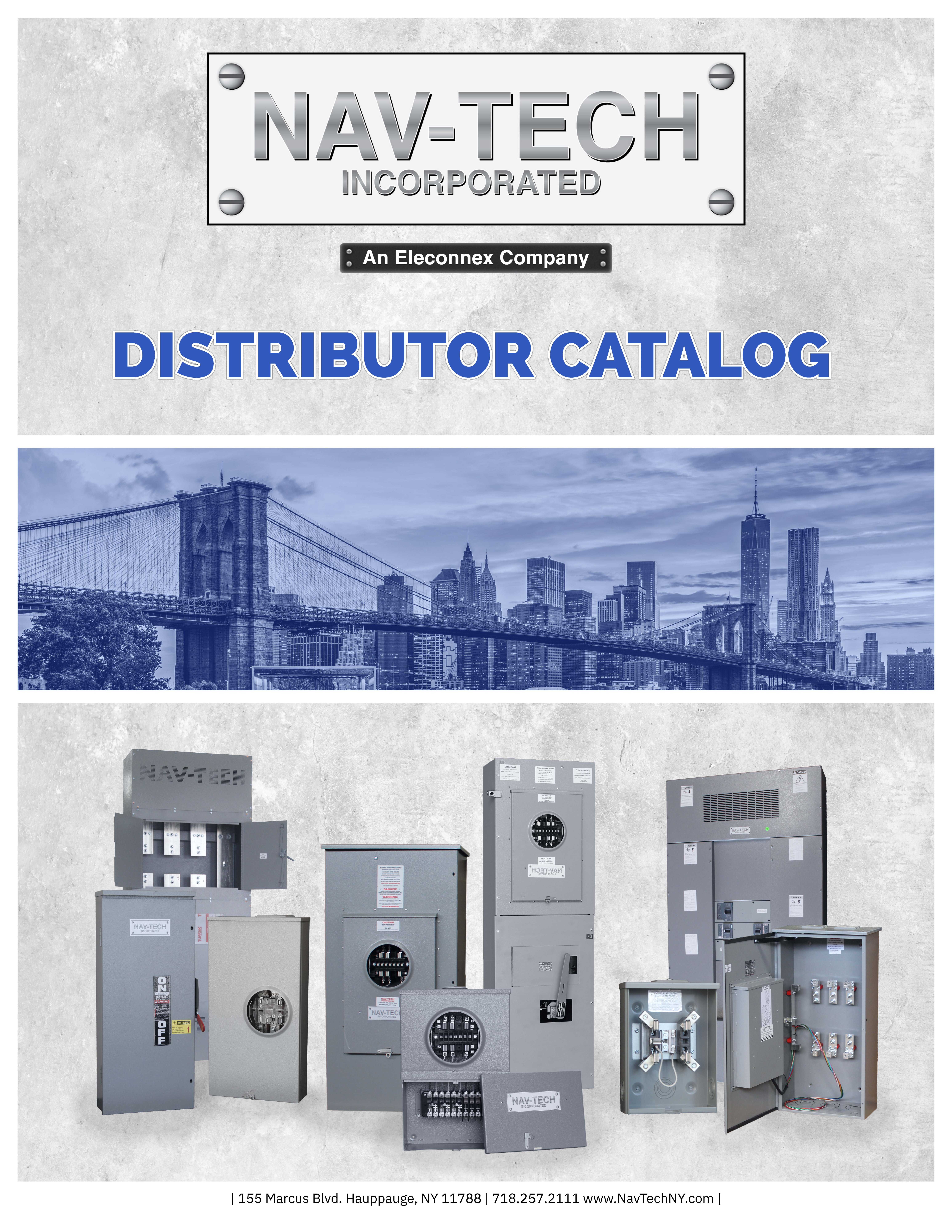 Nav-Tech Distributor Catalog cover