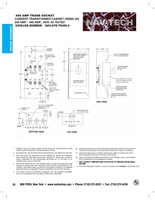 DTE-TS400-3 - Trans-Sockets