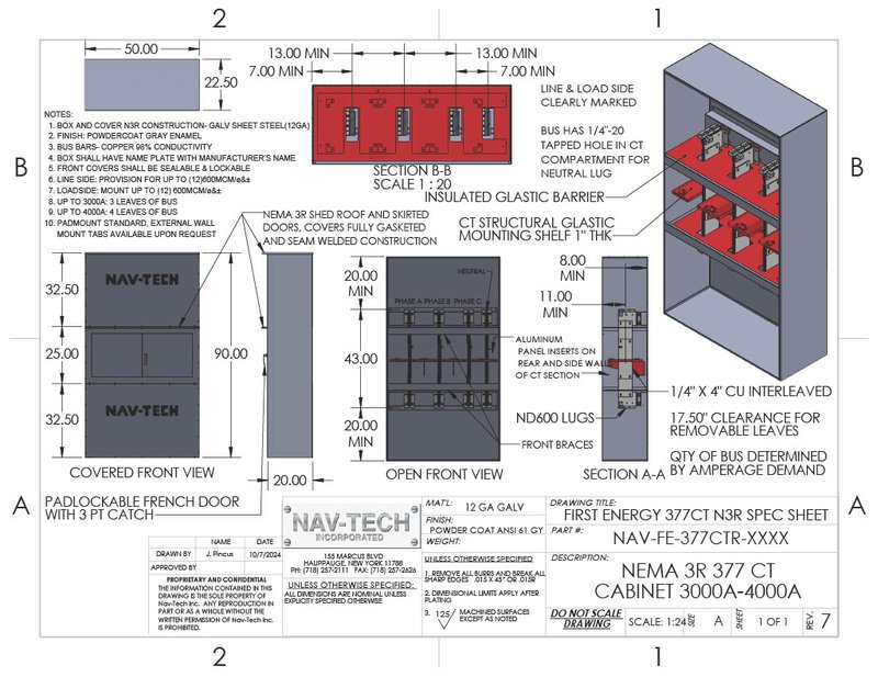 First Energy 377CT - CT Cabinets