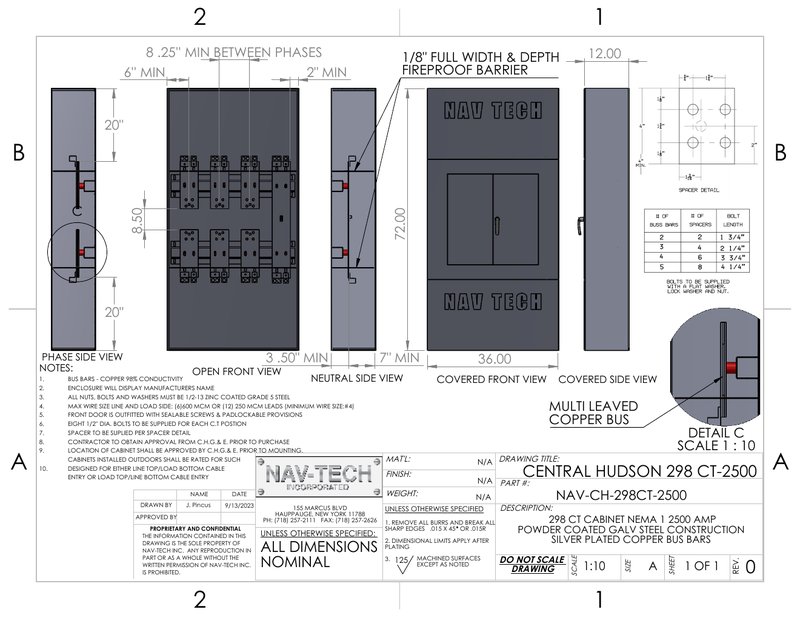 NAV-CH-298CT-2500 - CT Cabinets