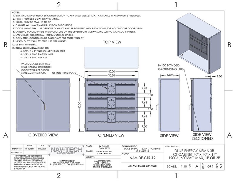 NAV-DE-CTR-12 - CT Cabinets