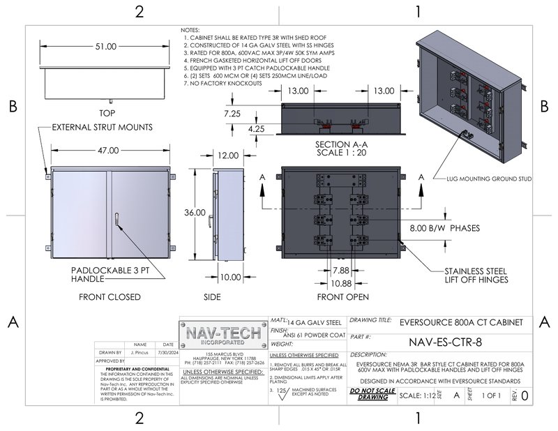 NAV-ES-CTR-8 - CT Cabinets