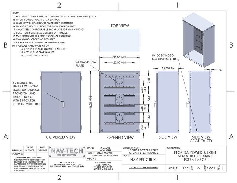 NAV-FPL-CTR-463015 - CT Cabinets