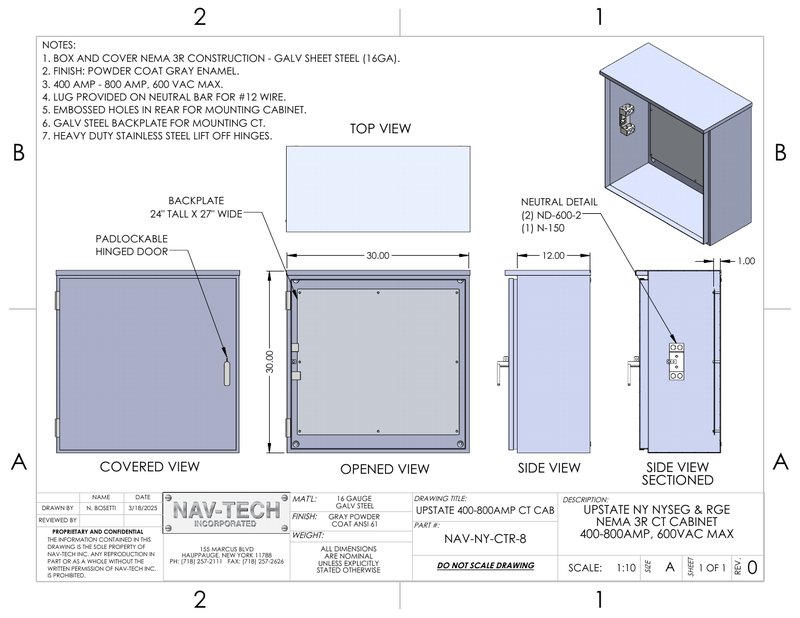 NAV-NY-CTR-8 - CT Cabinets