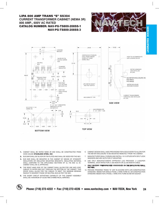 NAV-PG-TS800-208SS-3 TS800-208SS-1 PSEG - Trans-Sockets