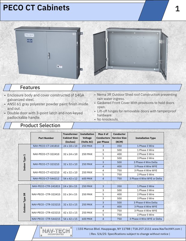 PECO CT Cabinets - CT Cabinets