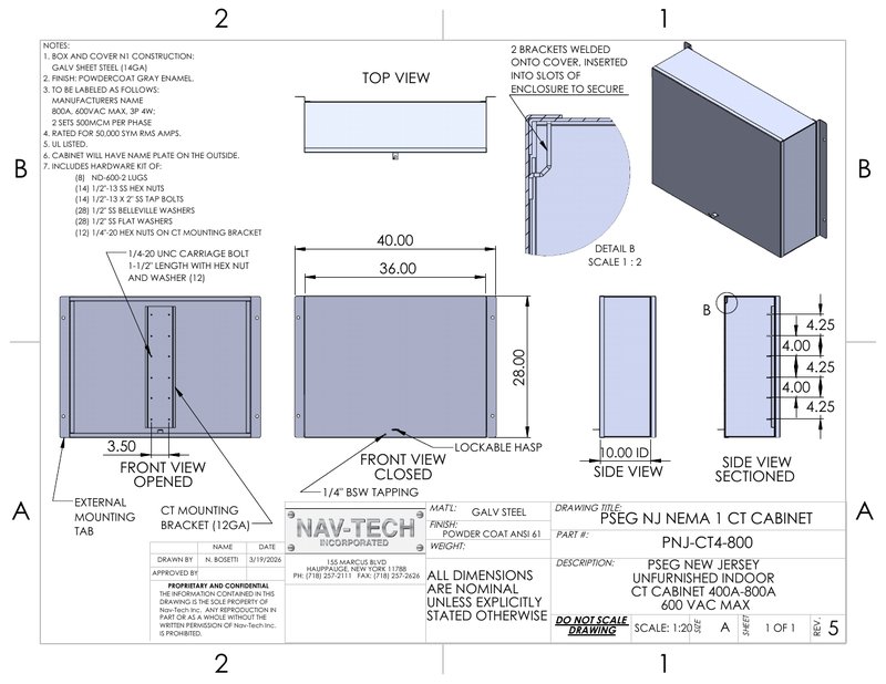 PNJ-CT4-800 - CT Cabinets