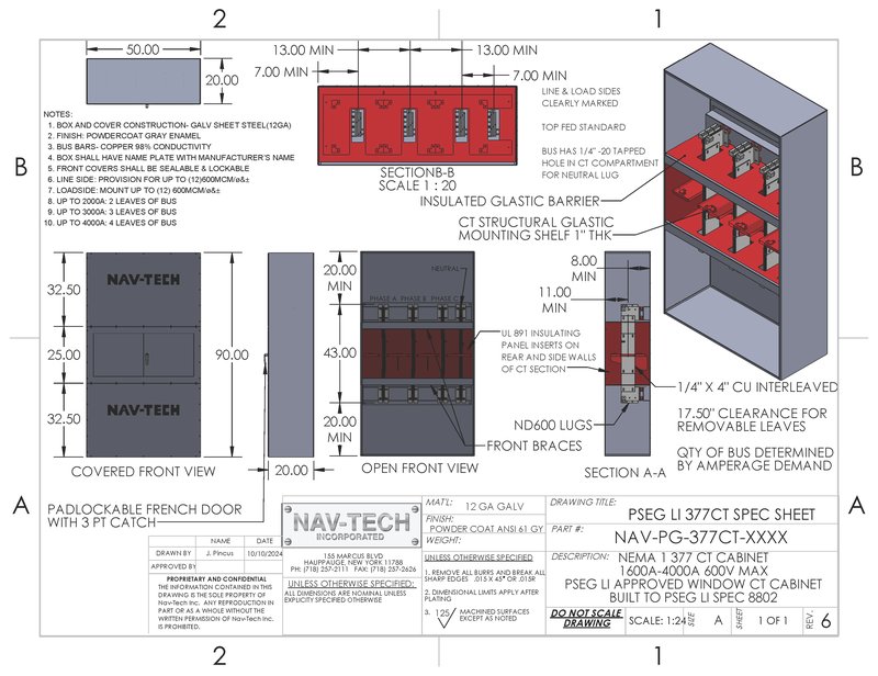 PSEG LI 377CT - CT Cabinets